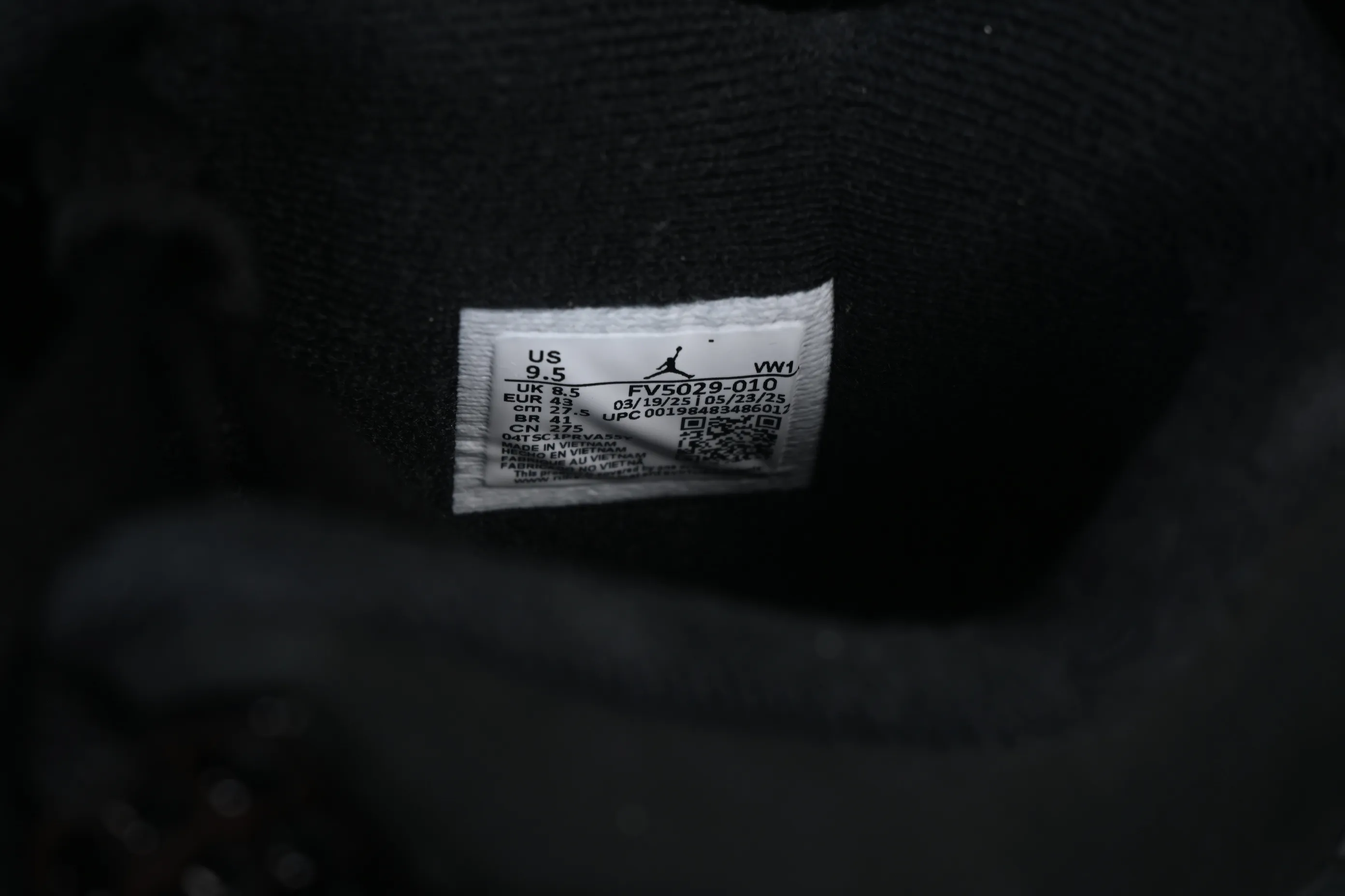 All categories Air Jordan Jordan series basketball shoes Air Jordan 4 TK version Air Jordan 4 Retro "Black Cat" AJ4 Joe 4 new black cat FV5029-010